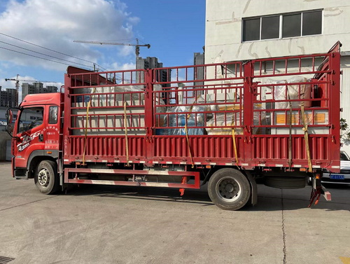 廣東肇慶立興遠(yuǎn)東粉體，智能綁定機(jī)發(fā)貨